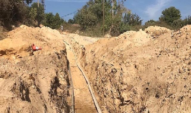 Büyükşehirden Ula’da İçme Suyu Hat Çalışmaları