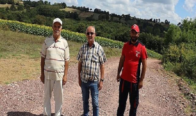 Büyükşehirle çiftçinin yolu hep açık