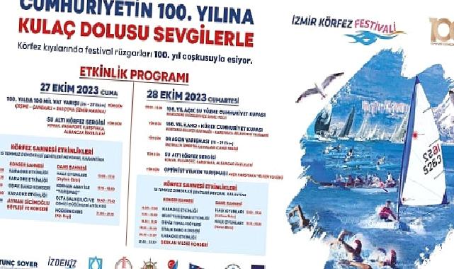 Cumhuriyet’in 100. yılında İzmir Körfezi şenlenecek
