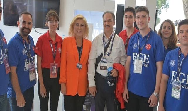 Ege Üniversitesi Standı Ziyaretçilerden Tam Not Aldı