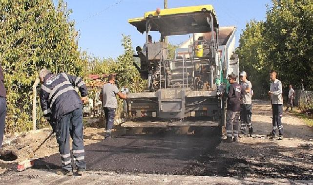 Elmalı Akçaeniş’te sıcak asfalt sevinci