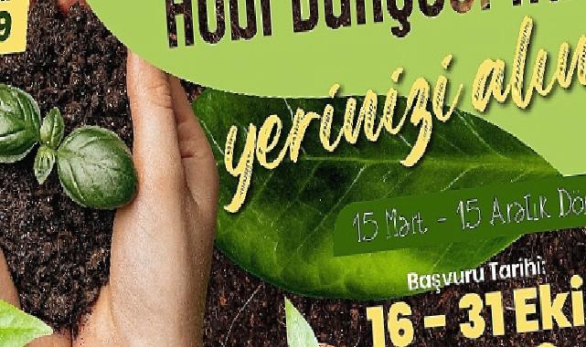 Hobi Bahçeleri için Ön Talep Başvuruları Başladı