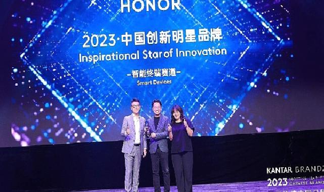 HONOR Kantar BrandZ İlham Veren İnovasyon Yıldızı Ödülünü Kazandı, BrandGrow Çin’in En İyi 100 Yükselen Markası Arasına Girdi