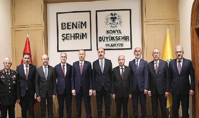İçişleri Bakanı Yerlikaya Başkan Altay’ı Ziyaret Etti
