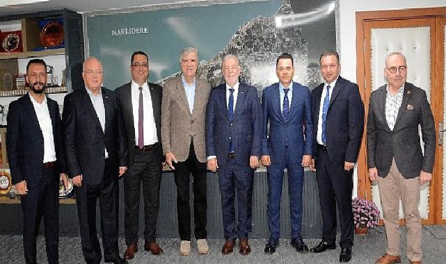 İESOB yönetimi’nden başkan Engin’e ziyaret