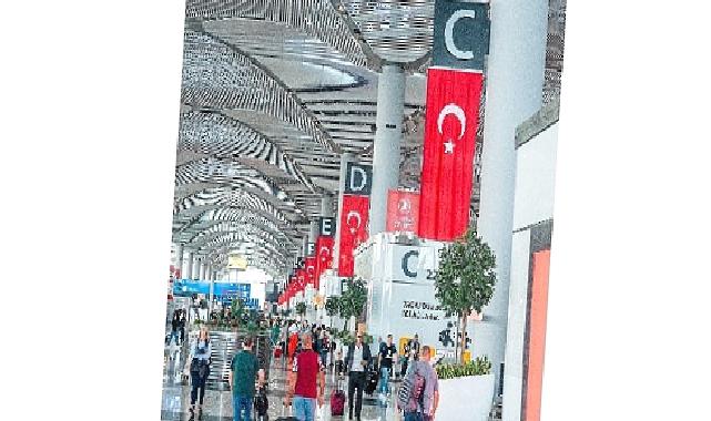 İGA İstanbul Havalimanı,  Cumhuriyet’in 100. Yaşını coşkuyla kutluyor  