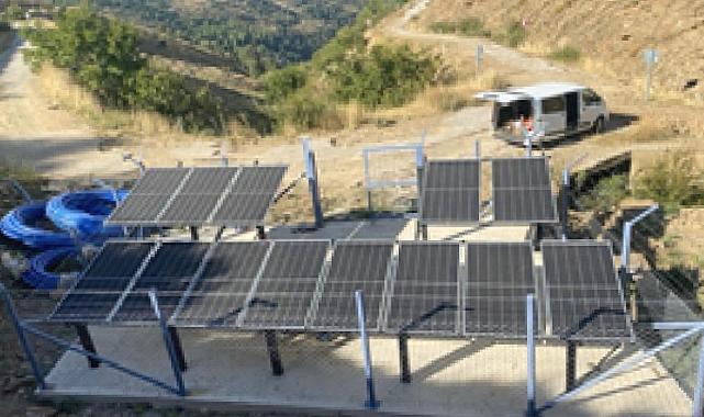 İZSU, Güneş Enerjisi ile Çalışan İçme Suyu Kuyularını Hizmete Aldı