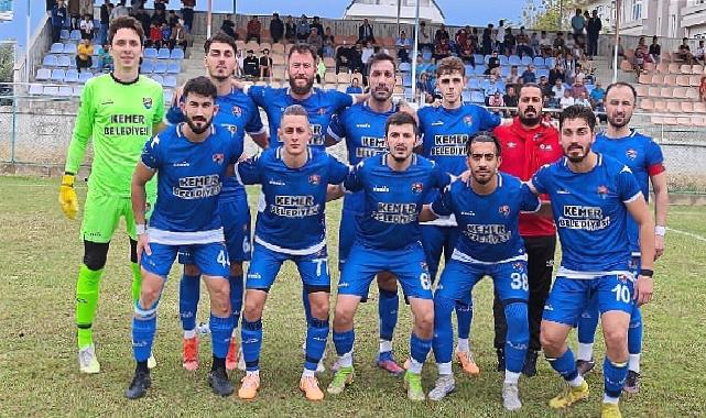 Kemer Belediyespor Sezona Galibiyetle Başladı