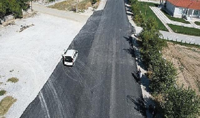 Konya Büyükşehir’den Çeltik’e Sıcak Asfalt Çalışması