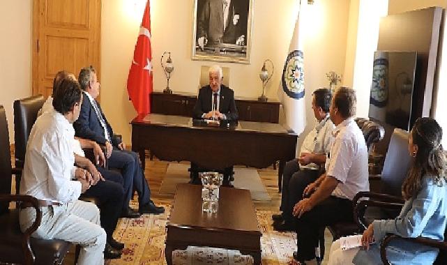 Marmaris Muhtarlarından Gürün’e Teşekkür Ziyareti