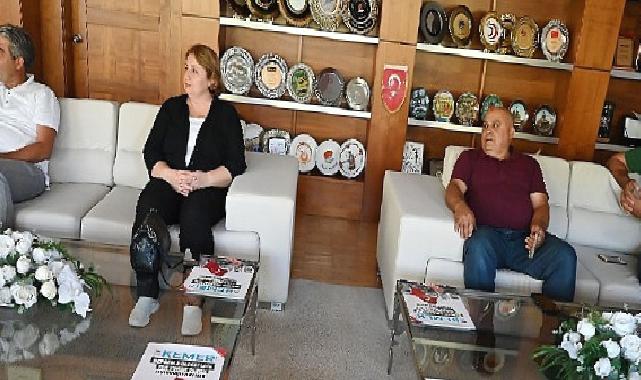 Muhtarlardan Başkan Topaloğlu’na Ziyaret