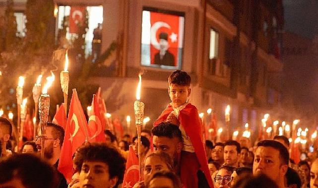 Seferihisar fener alayıyla aydınlandı