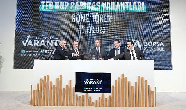 TEB Yatırım, yeni ürünü TEB BNP Paribas Varantları’nı yatırımcılara sunmaya başladı