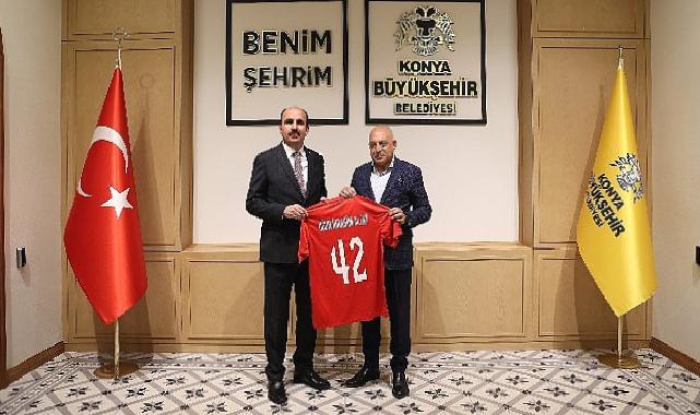 TFF Başkanı Büyükekşi Başkan Altay’ı Ziyaret Etti