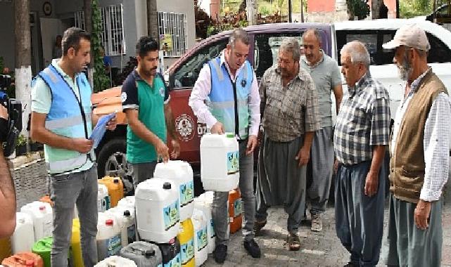 Yenişehir Belediyesi organik solucan gübresi dağıtımını sürdürüyor