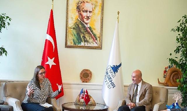 ABD Başkonsolosu Abella Soyer’i ziyaret etti