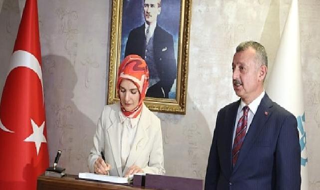 Bakan Göktaş’tan Büyükşehir’e ziyaret