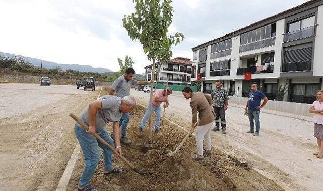 Başkan Ceritoğlu sengel saha çalışmalarını yerinde inceledi