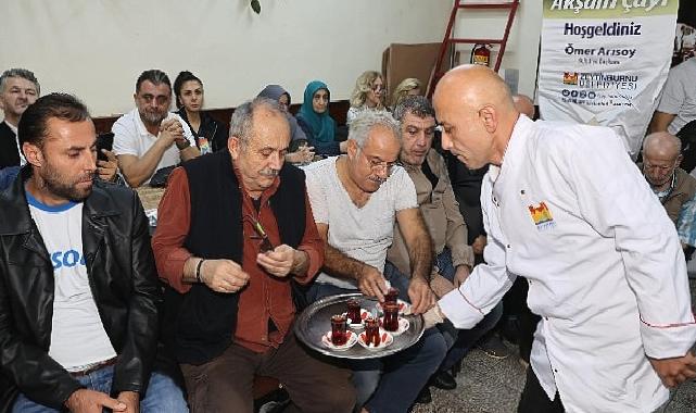 Başkanla Akşam Çayı’nın İlk Durağı Veliefendi Mahallesi Oldu