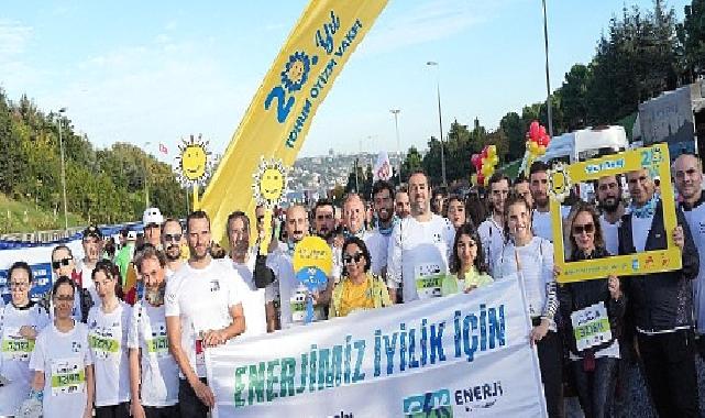 CK Enerji çalışanları İstanbul Maratonu’nda otizmli çocuklar için koştu