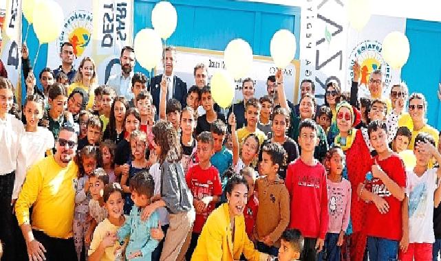 Depremzede çocuklara Sarı Destek