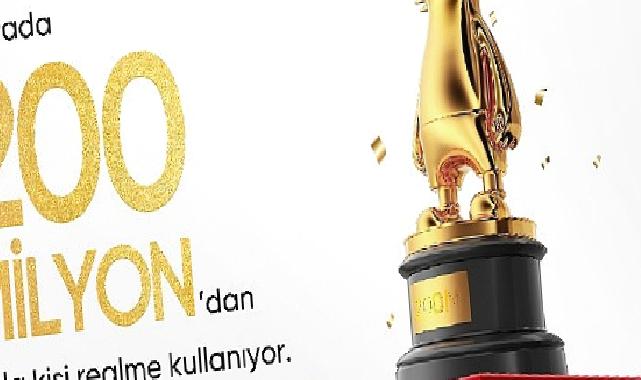 Dünyada 200 Milyondan Fazla Kişi realme Kullanıyor! realme, Dünya Çapındaki Kullanıcılarıyla Birlikte Büyüyerek, Küresel Pazarları Fethetmek için Pazar Trendlerine Meydan Okuyor