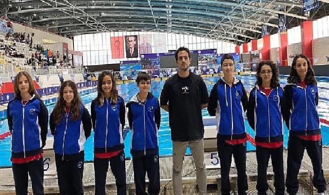 Egeli yüzücüler Samsun’dan 2 altın, 4 gümüş madalya ile döndü