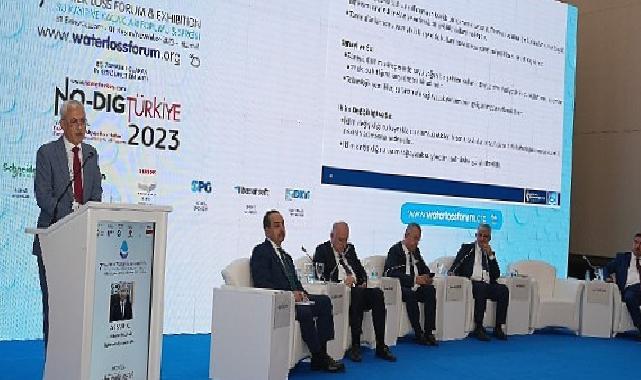 İSU genel müdürü Ali Sağlık, istanbul’da düzenlenen su kayıp ve kaçakları forumu’nda konuştu