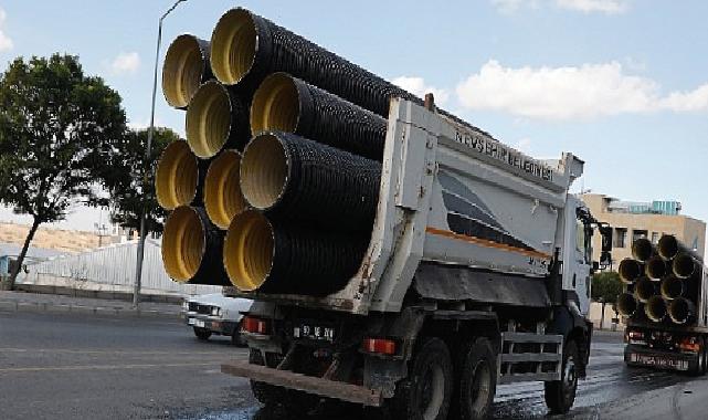 Nevşehir Belediyesi tarafından yeni sanayi bölgesinde altyapı çalışmalarına başlandı