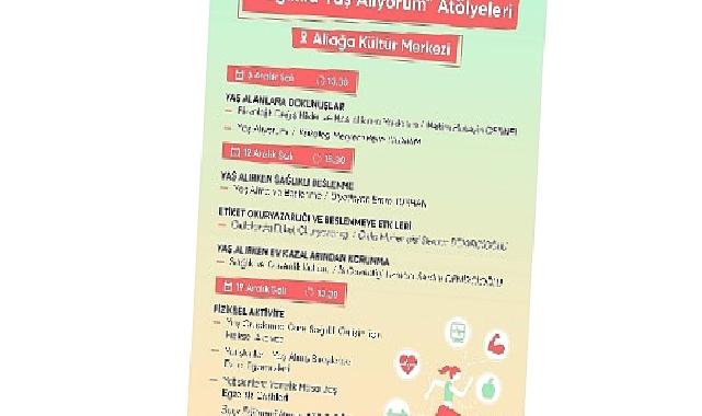 Sağlıkla yaş almanın sırları bu seminerlerde