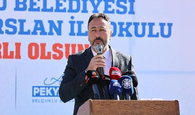 Selçuklu Belediyesi eğitim yatırımlarına bir yenisini daha ekledi
