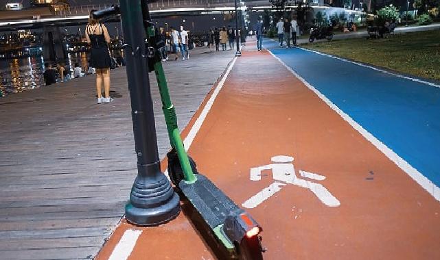 Skuter hız sınırı 5 ilçede 12.5 KM/Saat oldu