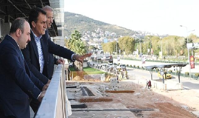 Varank, Osmangazi Meydanı’nı inceledi