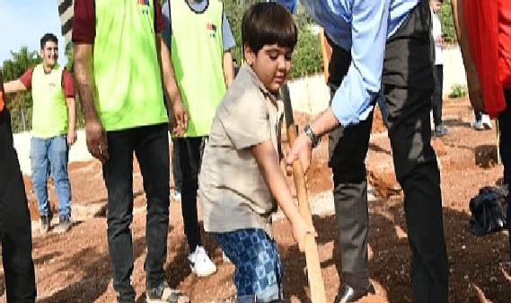 Yenişehir Belediyesi kente yeşil alanlar kazandırmaya devam ediyor