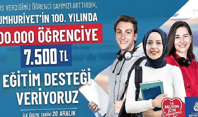 Cumhuriyet’in 100. Yılında 100 bin öğrenciye eğitim desteği