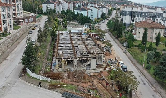 Derince’de inşa edilen Cemevi yükseliyor