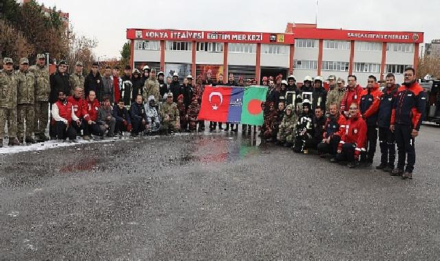 Konya Büyükşehir-Tika İş Birliğiyle Bangladeşli İtfaiyecilere Verilen Eğitim Programının İkinci Aşaması Tamamlandı