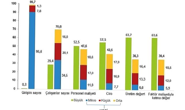 Küçük ve Orta Büyüklükteki Girişim İstatistikleri, 2022