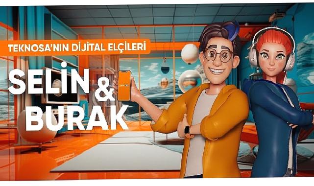 Teknosa’nın dijital elçileri Burak ve Selin  teknoloji tutkunlarının yanında 