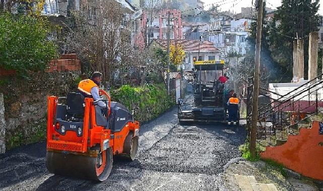 2023’te 20 bin tondan fazla asfalt serildi