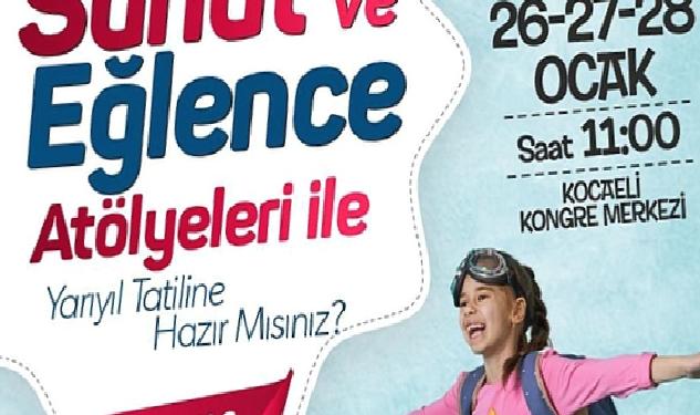 Büyükşehir’den yarıyıl tatilinde renkli atölyeler