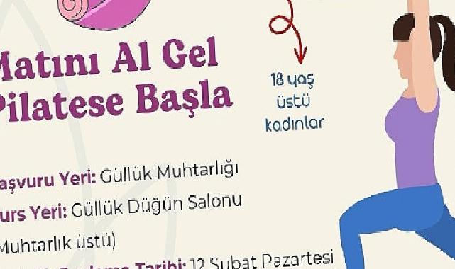 Güllük’te ücretsiz pilates kursu başlıyor