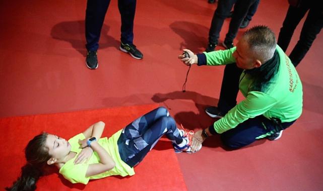 Karşıyaka’da Sportif Yetenek Ölçüm ve Spora Yönlendirme Merkezi yoğun ilgi görüyor