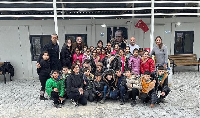 Akut Vakfı’nın Hatay’daki okullarında dayanışma sürüyor