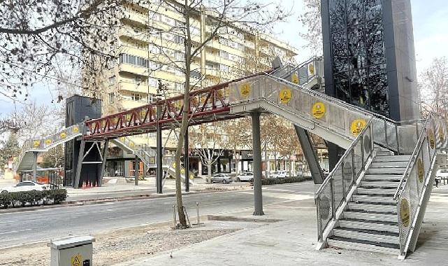 Başkan Altay: “Konya’ya Yeni Yaya Üst Geçitleri Kazandırıyoruz”