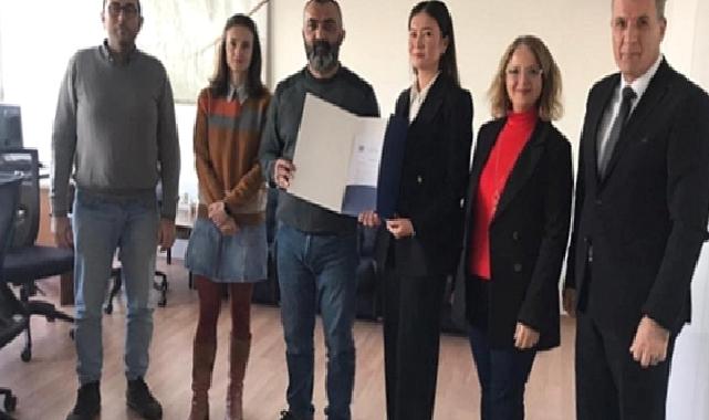 EÜ Eğitim Bilimleri Enstitüsü Orhun Değişim Programı Öğrencisi Zhambly Asem eğitimini tamamlayarak ülkesine uğurlandı
