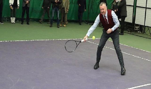Kocaeli Büyükşehir’den dünya standartlarında tenis merkezi