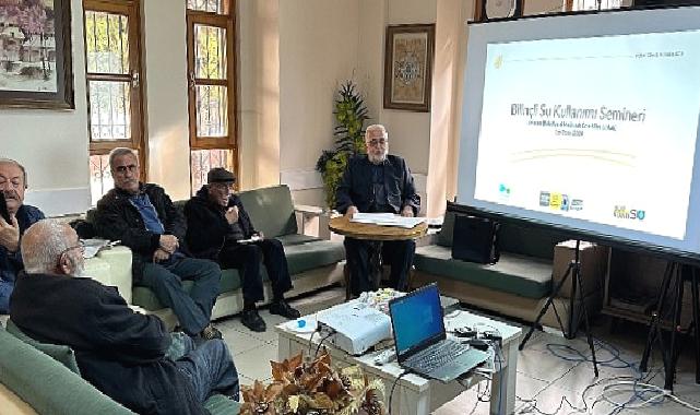 KOSKİ’nin Konya’da Bilinçli Su Kullanımı Seminerleri Emekli Vatandaşlara Ulaşıyor