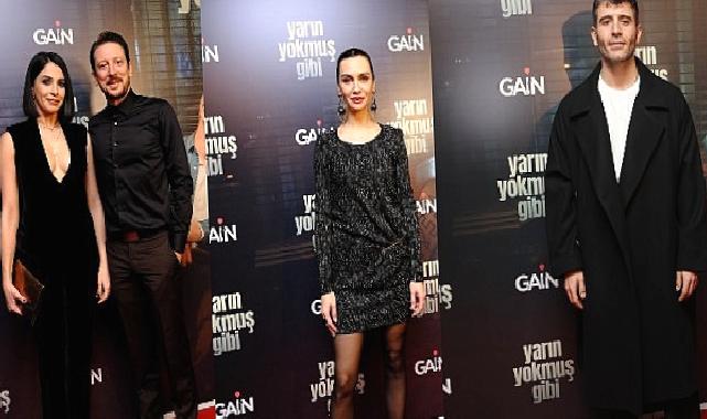 Tûba Büyüküstün ve Halit Ergenç’i buluşturan “Yarın Yokmuş Gibi” dizisine muhteşem gala