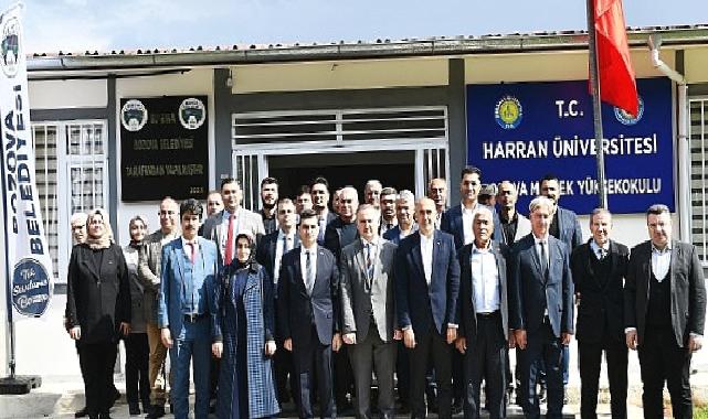 Bozova MYO, İlçe İdarecilerinin Katkılarıyla Yeni Bina ve Kampüsüne Kavuştu